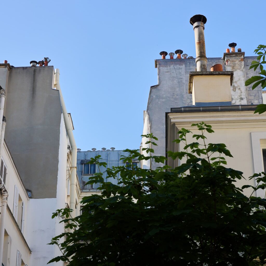 Vue depuis une terrasse sécurisé posée par Imper France dans le 17e à Paris