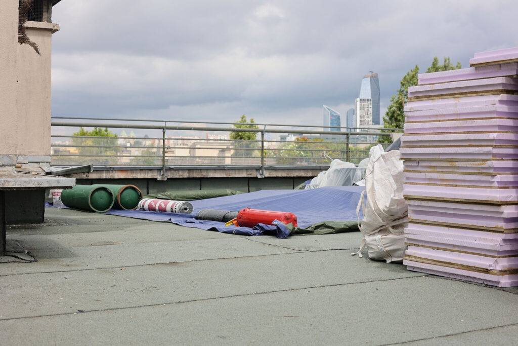 Neuilly sur Seine - rénovation d'une terrasse toiture