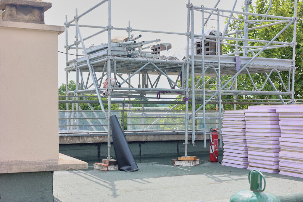 rénovation d'une toiture terrasse à Neuilly